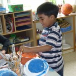 Finishing touches are being placed