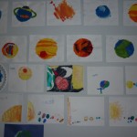 Pictures crerated by the children